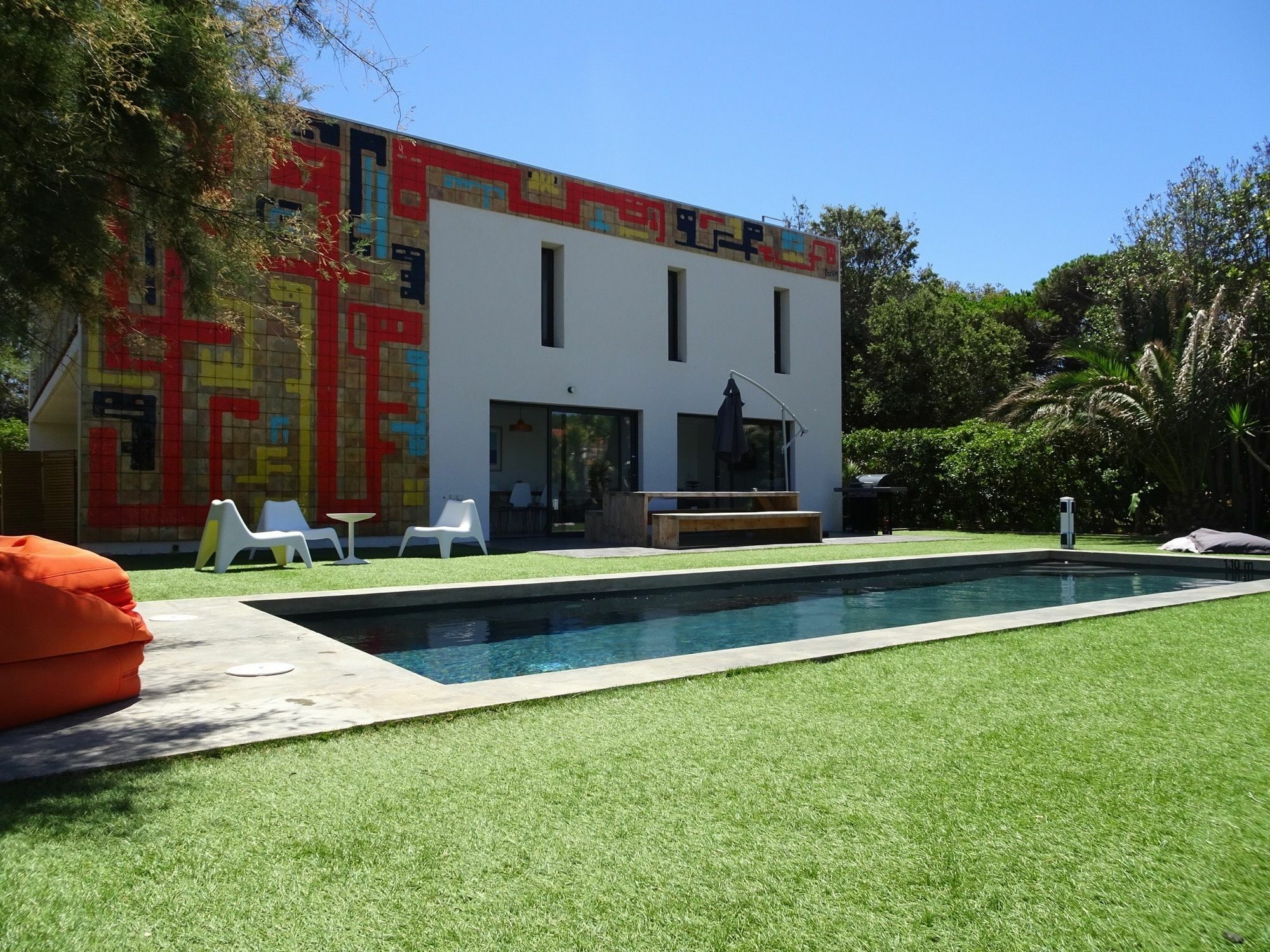 Le Cube Hotel Design A Hyeres Plage Avec Piscine Et Cuisine Luaran gambar