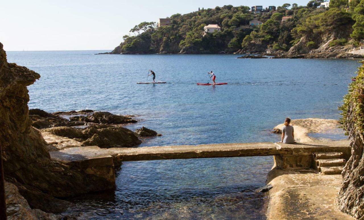 Le Cube Hotel Design A Hyeres Plage Avec Piscine Et Cuisine Luaran gambar