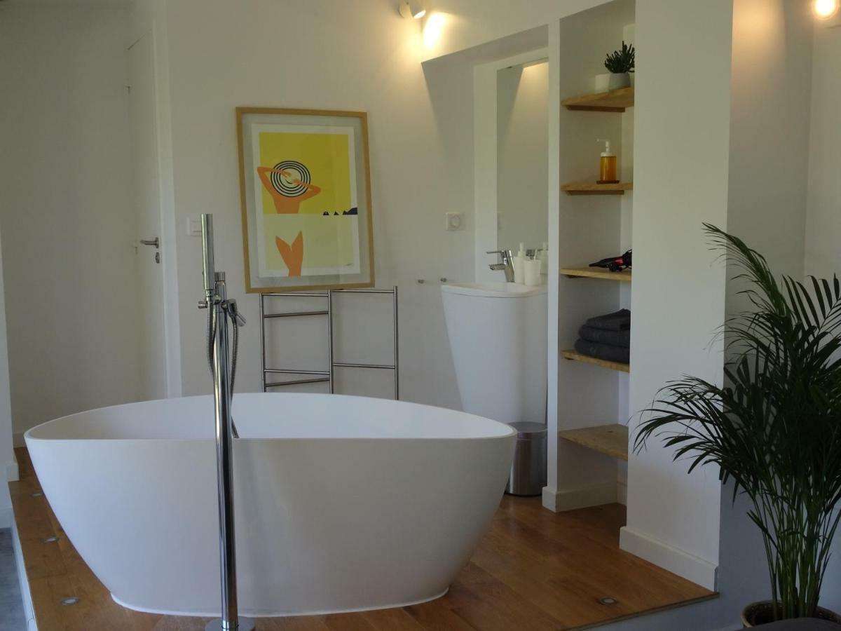 Le Cube Hotel Design A Hyeres Plage Avec Piscine Et Cuisine Luaran gambar